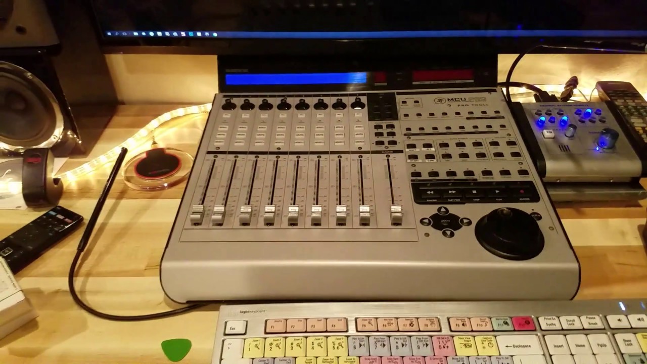 Mackie MCU Pro Fader Test