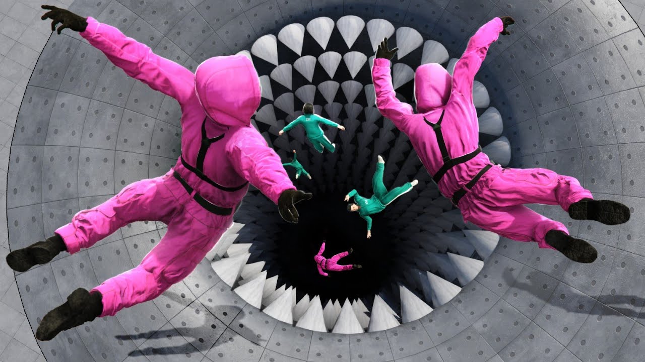 GTA 5 Squid Game Team Crazy Ragdolling (No godmode)