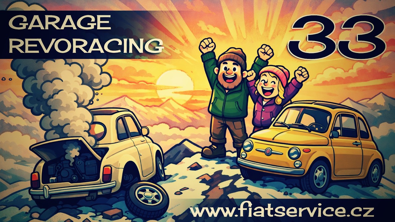 Garage REVORACING vol. 33 - expediční Fiat a jaký je aktuání trend ve světě Fiatů s motorem vzadu ?