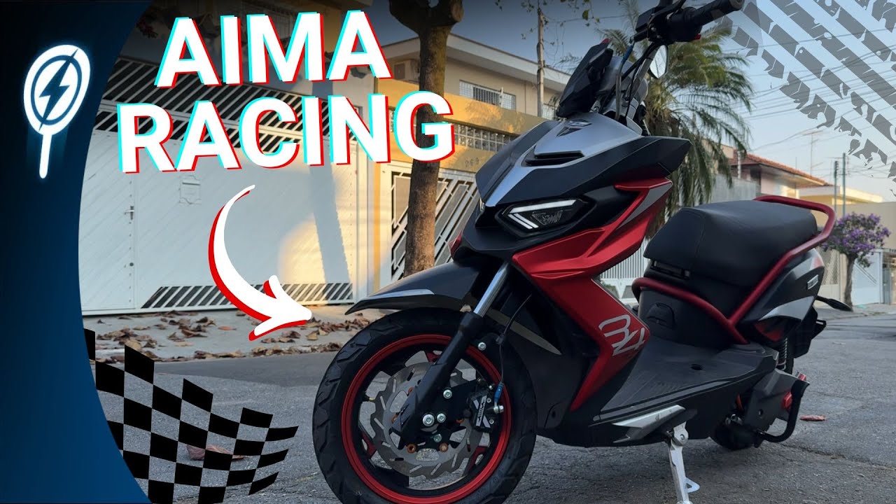 TESTEI A AIMA TIGER S5 - A SCOOTER MAIS BONITA DO BRASIL !!!