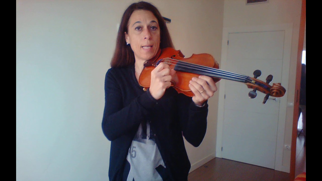 Leçon 3 de violon 🎻: mes premiers pizz🥳🎉