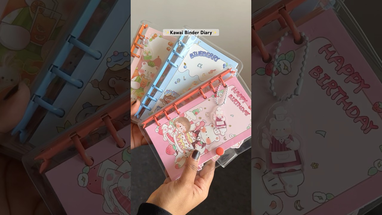 Cutest Kawai Diary ✨🎀#trending #diary #journaling #stationery