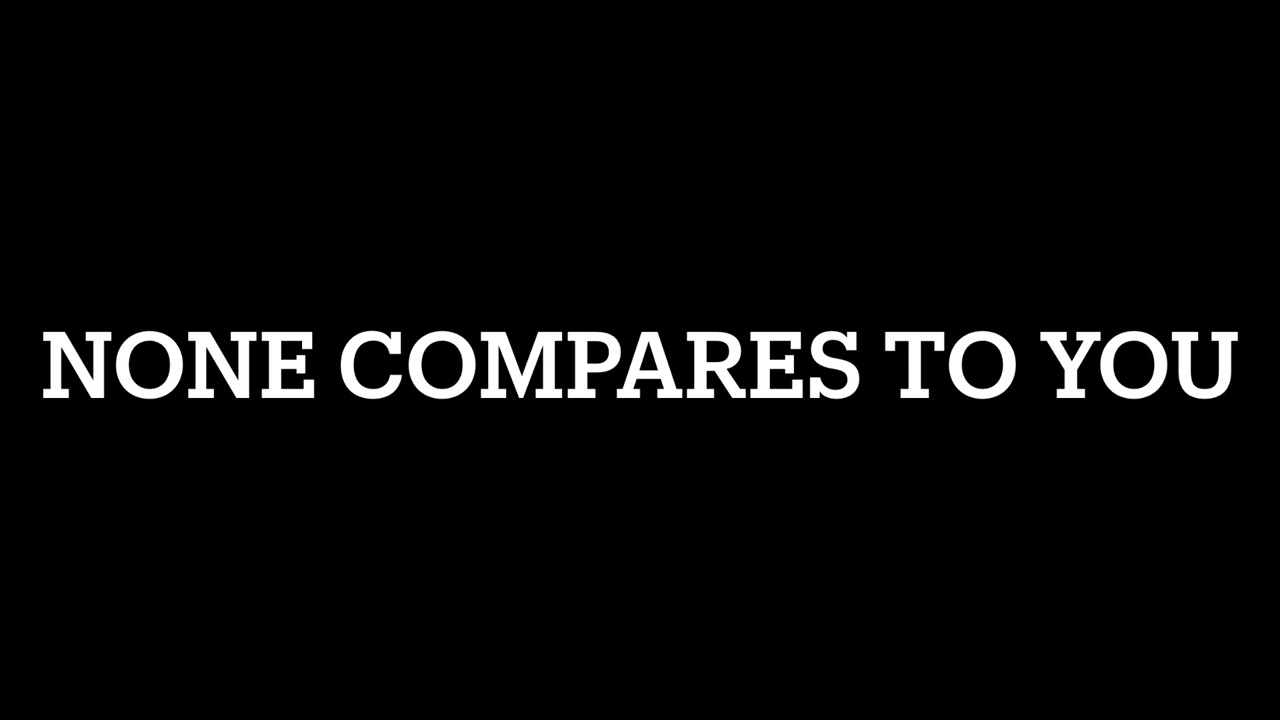None Compares To You