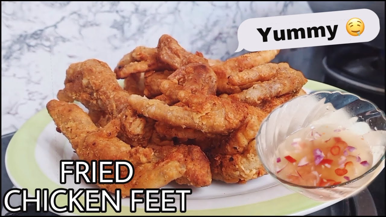CRISPY FRIED CHICKEN FEET | Pritong paa ng manok | Chicken Feet recipe
