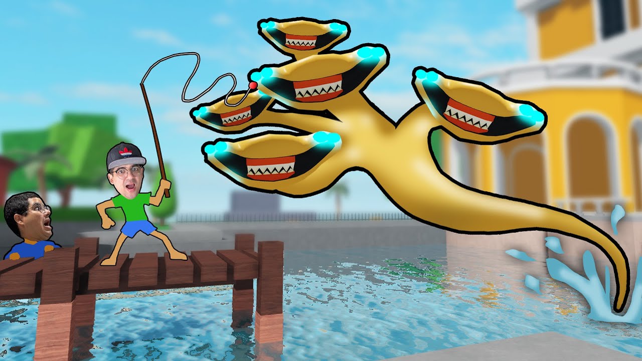 PESCAMOS O NOVO PEIXE DE 5 CABEÇAS NUNCA VISTO ANTES!!