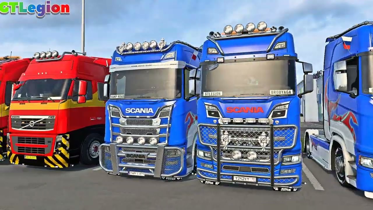 КОНВОЙ TRUCKERSMP | ВЫДЕЛЕННЫЙ СЕРВЕР | ETS2 | GTLEGION