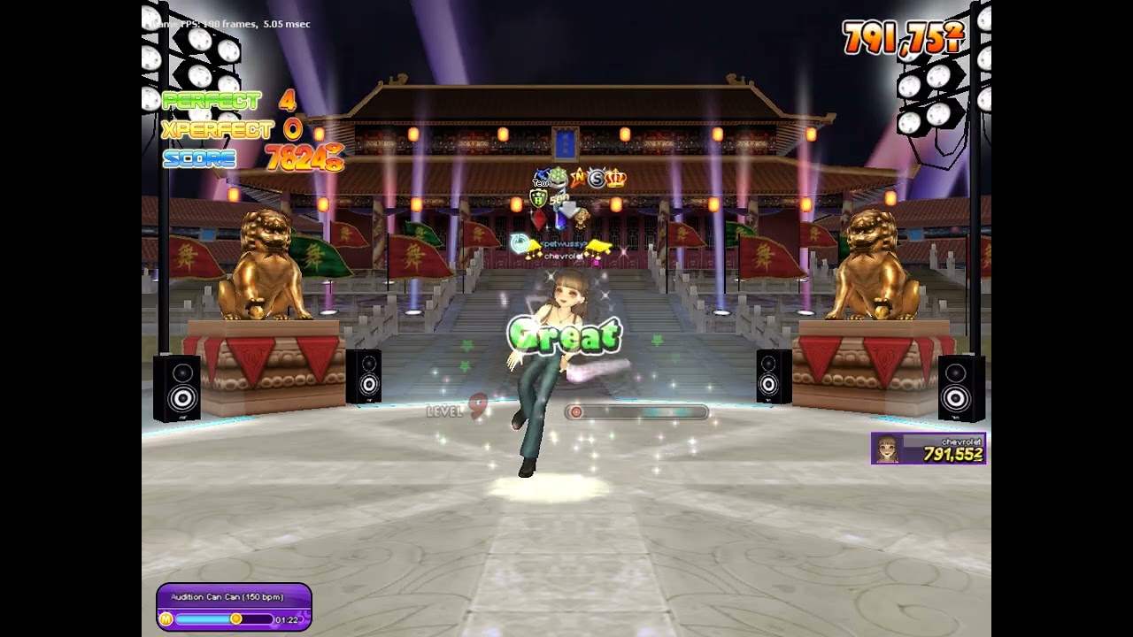 [Audition Next Gen] License Level 96 chevrolet