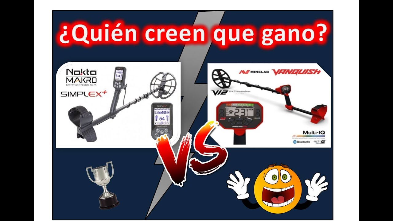 Vanquish 540  vs Simplex - ¿Cual creen que gano? - Nuevo - Detectores de Metal
