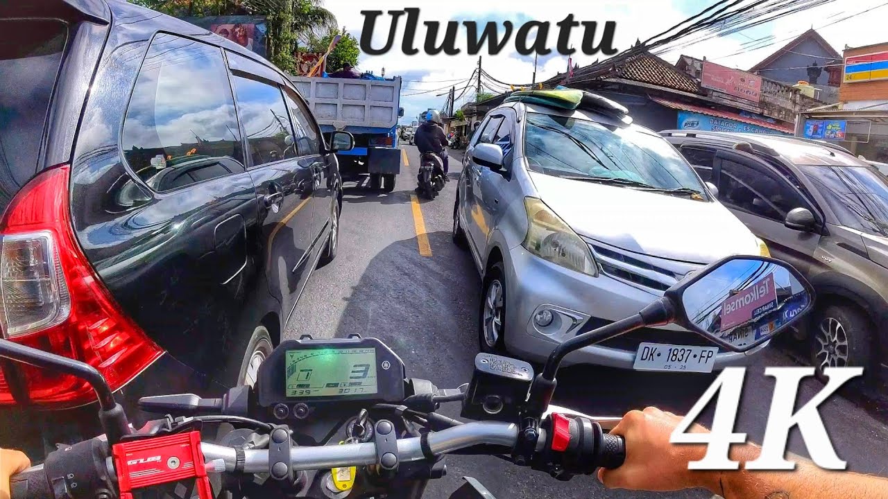 Uluwatu/Bali | Crazy MT-25 Drive Through Paradise | 4K Cinematic Ride | Background movie