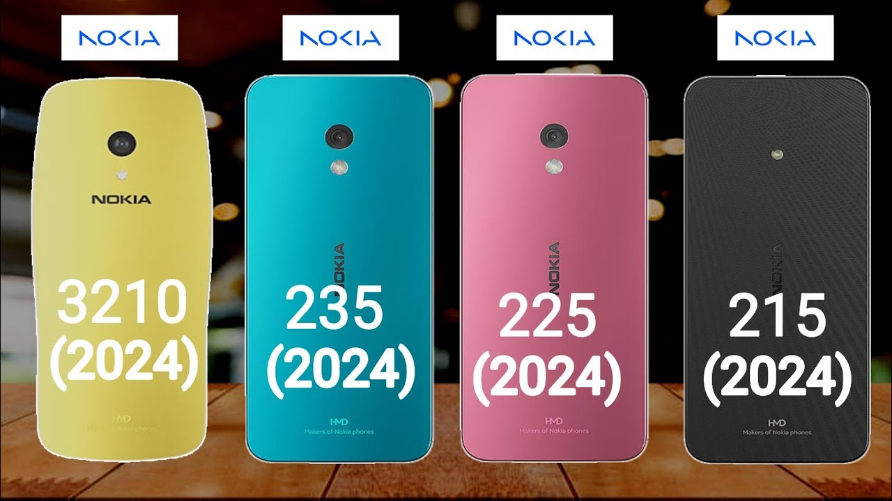 Nokia 3210 4G vs Nokia 235 4G vs Nokia 225 4G vs Nokia 215 4G