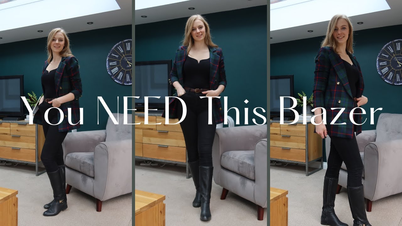 You NEED this Blazer || Sewing Tutorial and Pattern Matching || My Best Make Yet!!