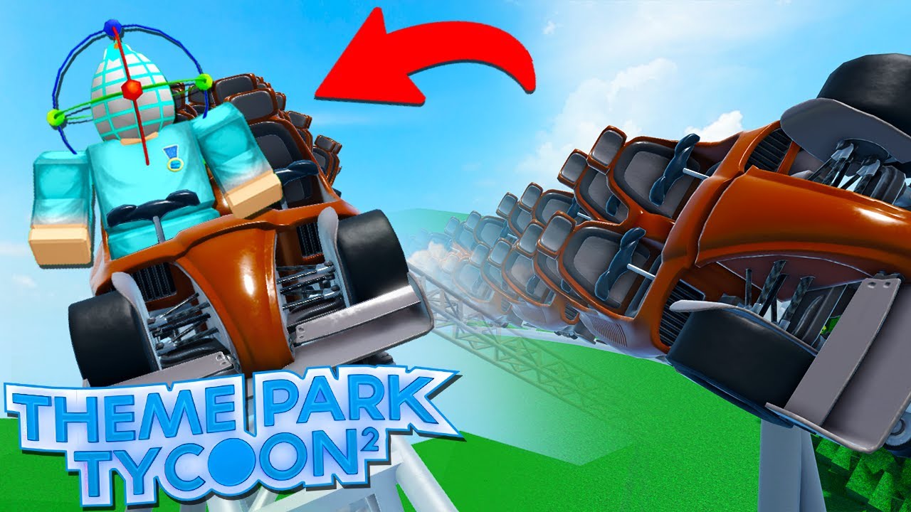 Я пытался построить *ХОРОШИЕ* американские горки в Theme Park Tycoon 2!