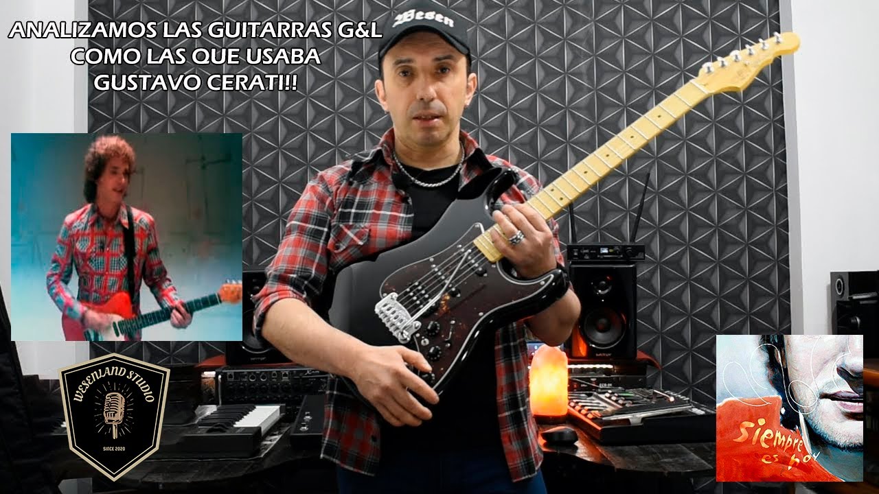 ANALIZAMOS LAS GUITARRAS G&L ASAT Y LEGACY HB COMO LAS QUE USABA GUSTAVO CERATI - REVIEW EN ESPAÑOL.