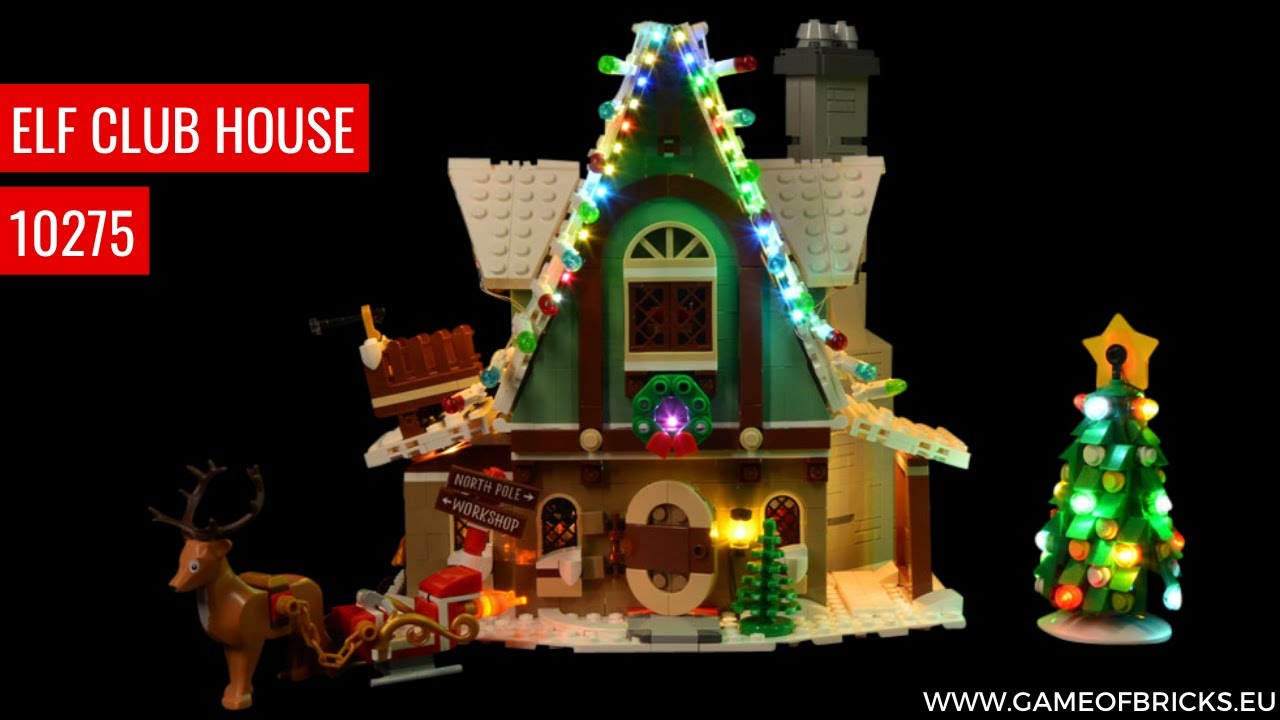 LED Light Kit for LEGO Elf Club House 10275 Light Kit