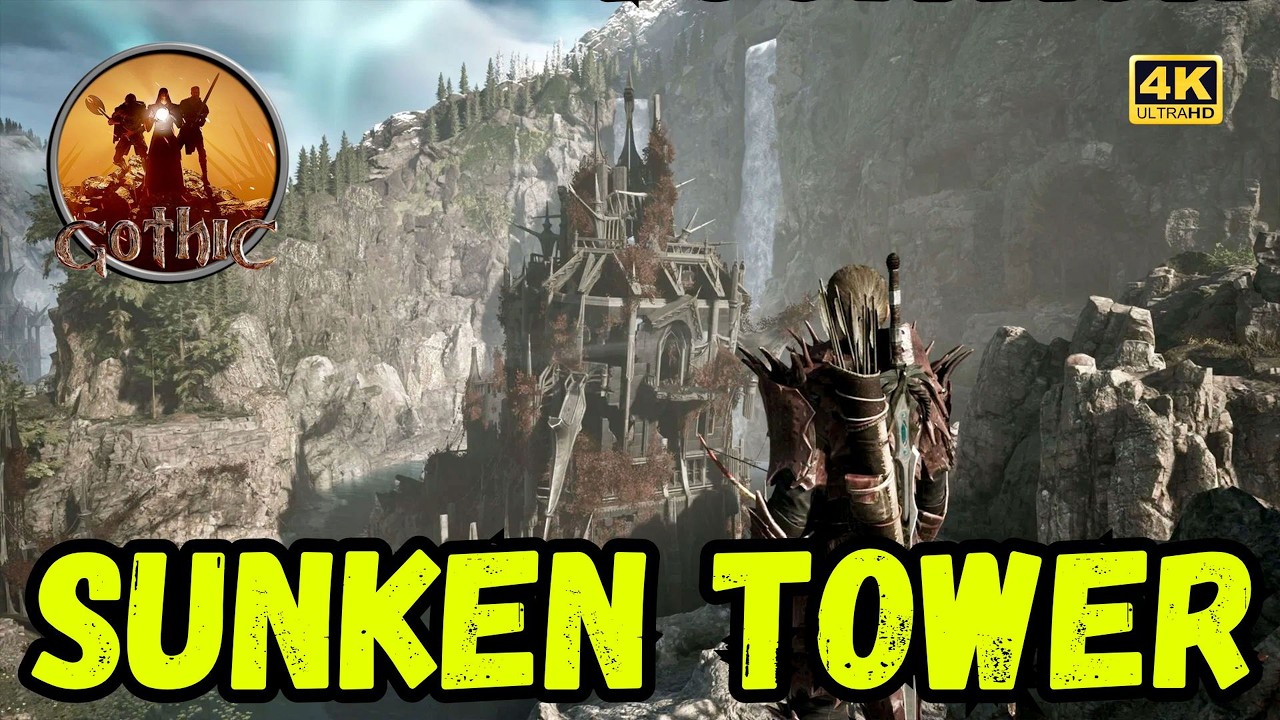 Gothic 1 Remake | Xardas&rsquo; Sunken Tower Walkthrough ✨🧙 4K 60FPS #gothicremake #gothic1remake