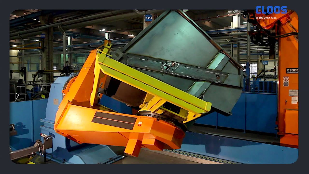 CLOOS - Faun counts on the Tandem welding process