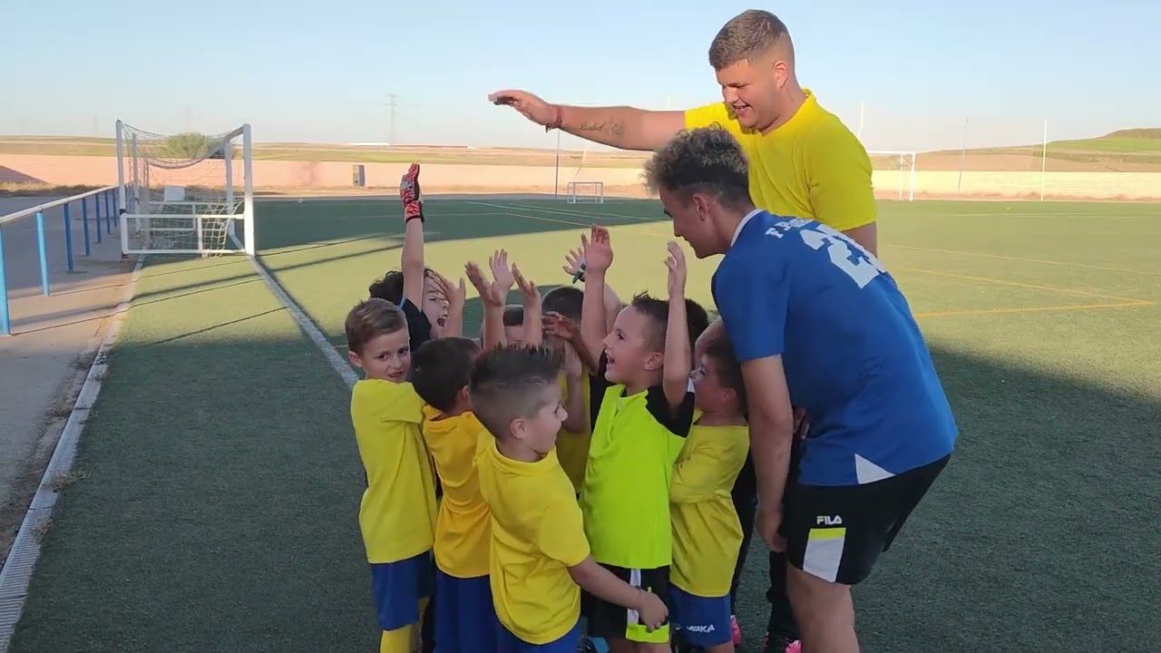 NUMANCIA DE LA SAGRA vs ILLESCAS. primer partido amistoso CHUPETINES de la temporada 23/24.