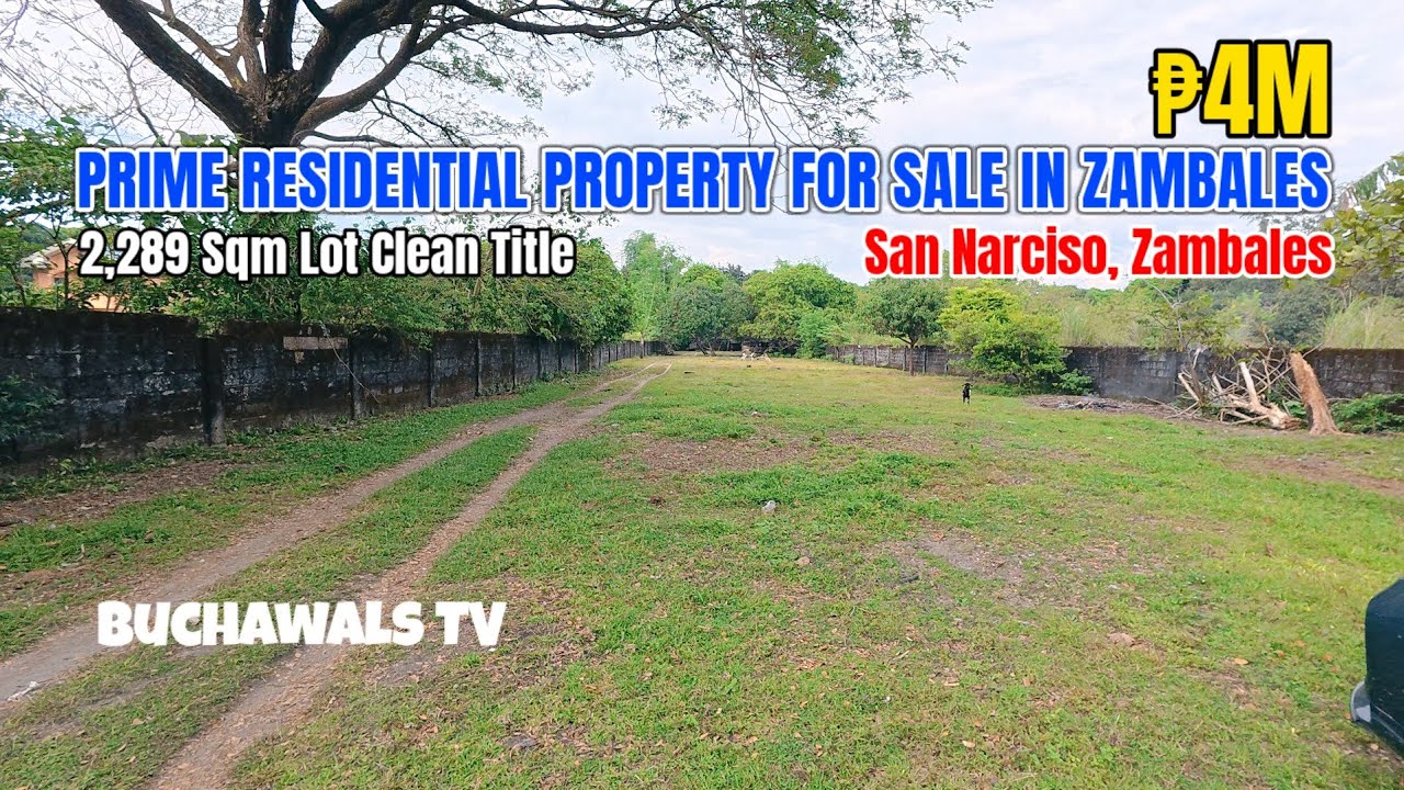 Mini farm on a prime residential area for sale in Zambales.