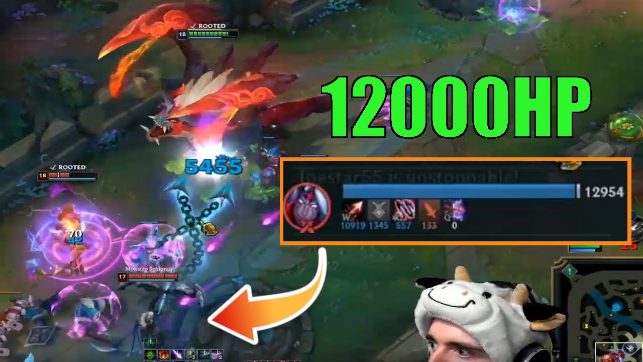 AP Varus does Over 12 000 DMG vs Cho'Gath (Season 13)