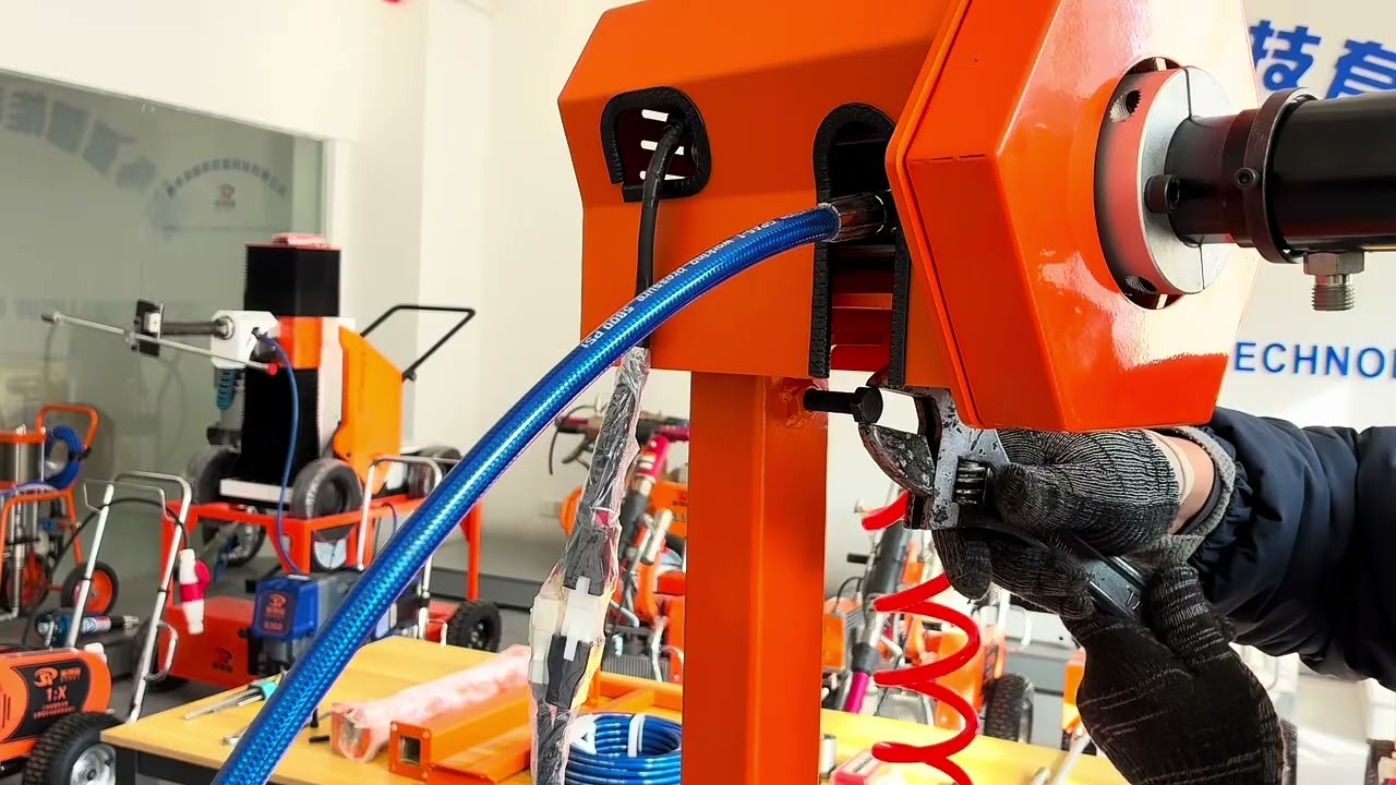 SP1200 Pipeline Spraying Robot  WA:+86-13503175060 #anticprrosiontape #anti #robot #antipipeline