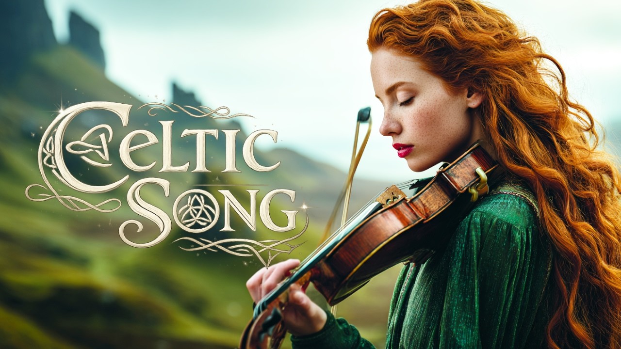 Peaceful Celtic Music with Violin | Healing Melodies from the Green Hills