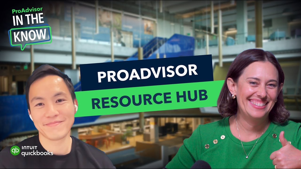 Consolidate your workflow with the ProAdvisor Resource Hub
