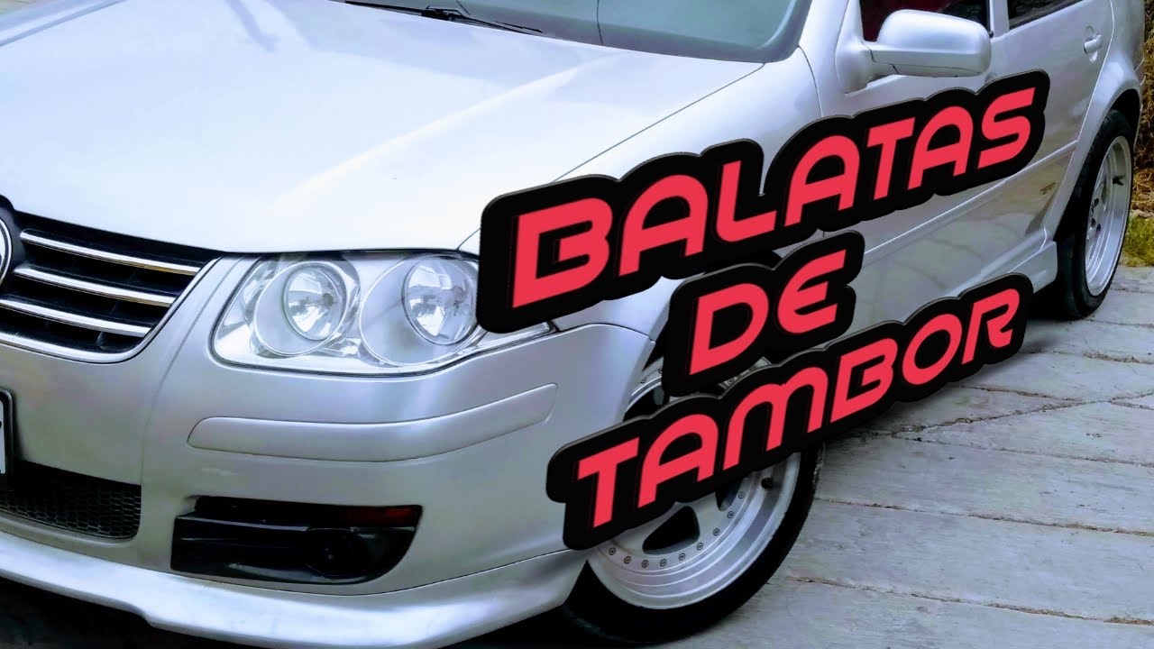 volkswaguen JETTA CLASICO como cambiar balatas traseras tambor