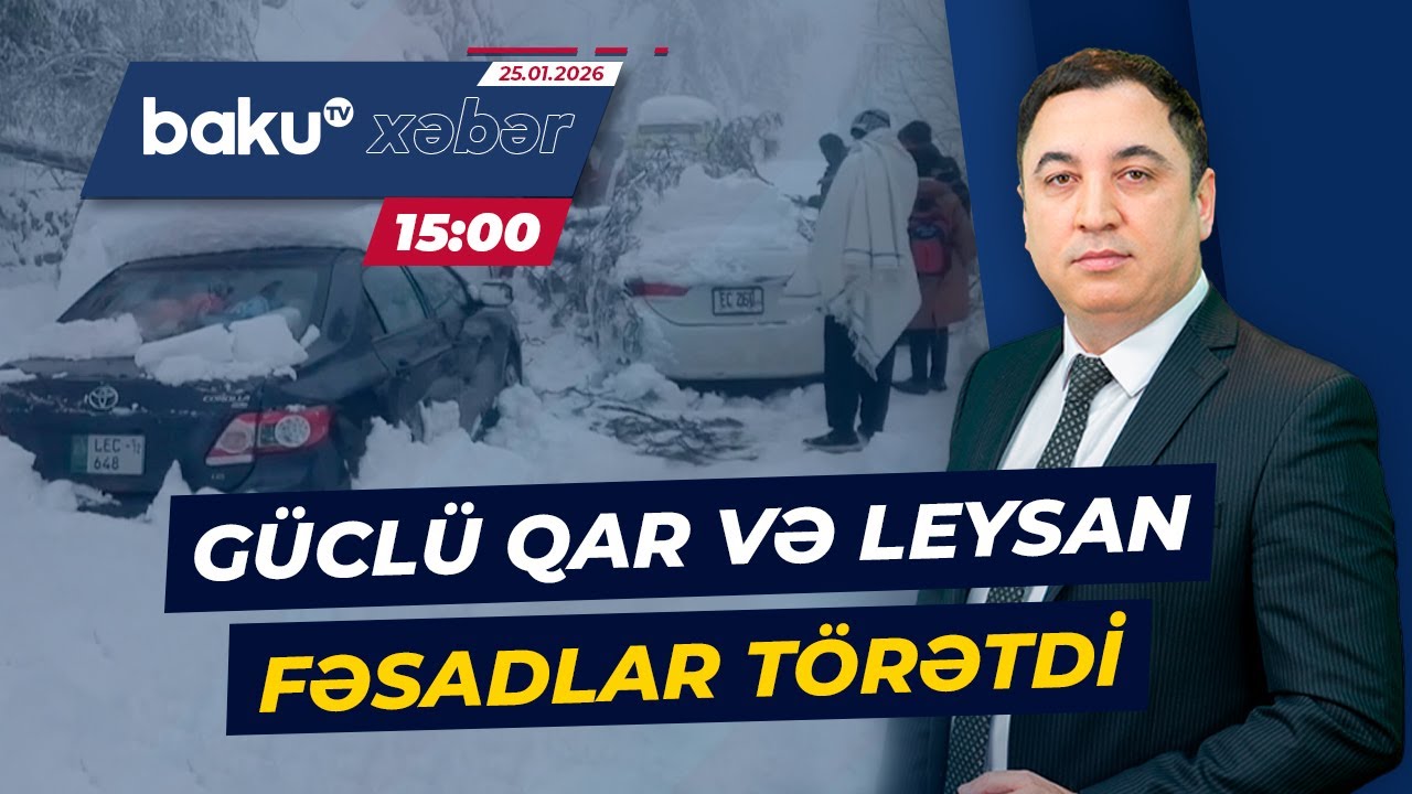 Pakistana yağan qar ölümə səbəb oldu - Baku TV CANLI