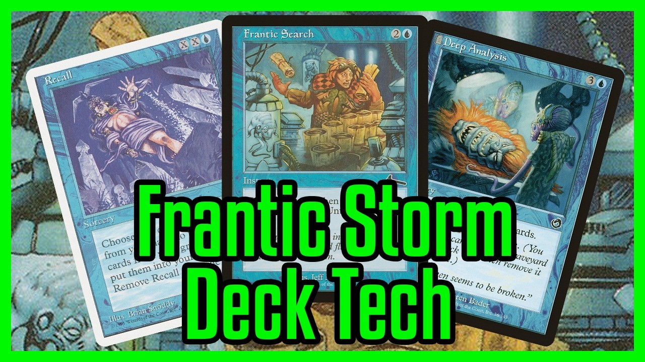 Frantic Storm | Premodern Deck Tech Mono Blue Brain Freeze