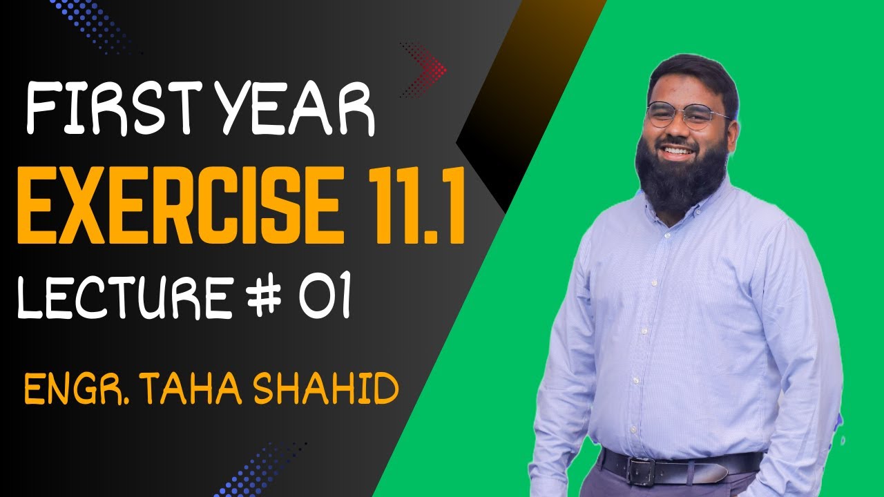 XI EXERCISE 11.1 QUESTION 1,2,3 | APPLICATION OF TRIANGLES BY ENGR. TAHA SHAHID