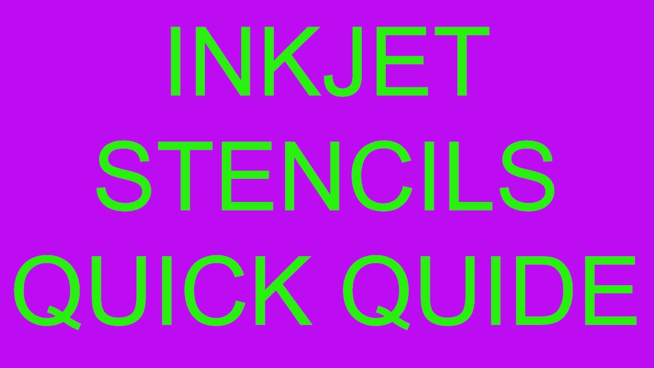 InkJet Stencils, quick set up, tattoo stencil printer
