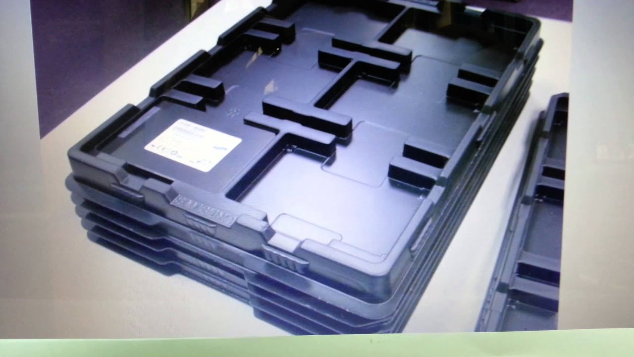 Samsung SSD packaging plastic box blister clamshell tray