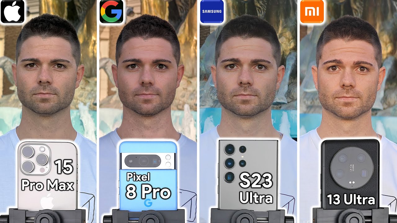 Сравнение тестов камер iPhone 15 Pro Max, Pixel 8 Pro, Samsung S23 Ultra и Xiaomi 13 Ultra