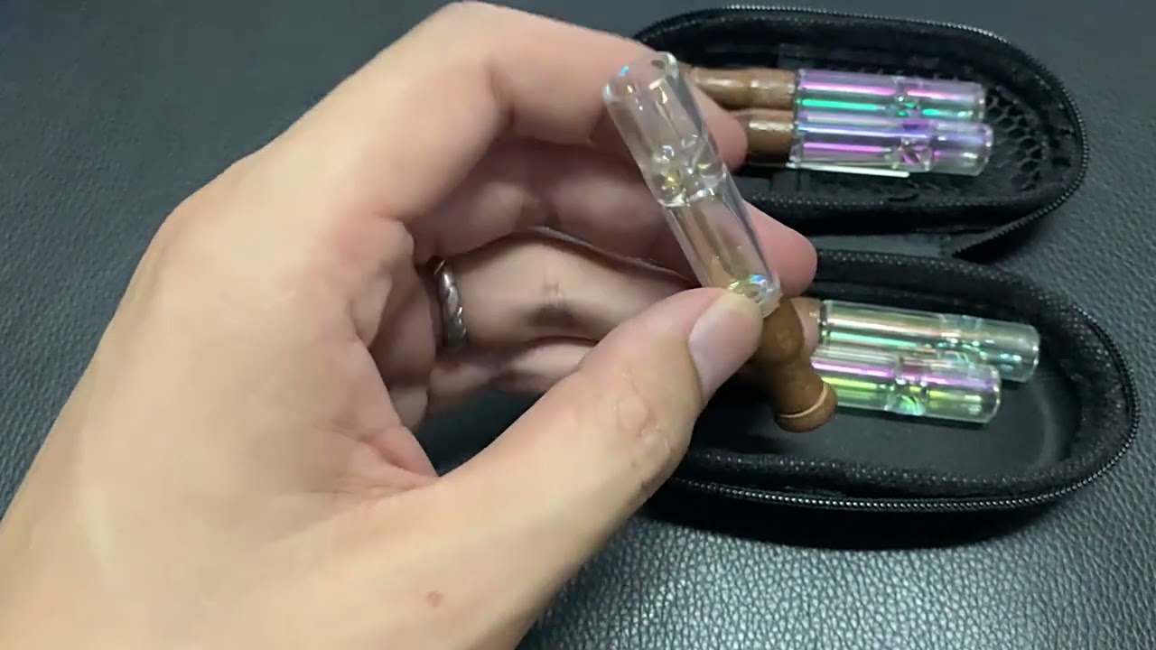 glass cigarette one hitter dugout