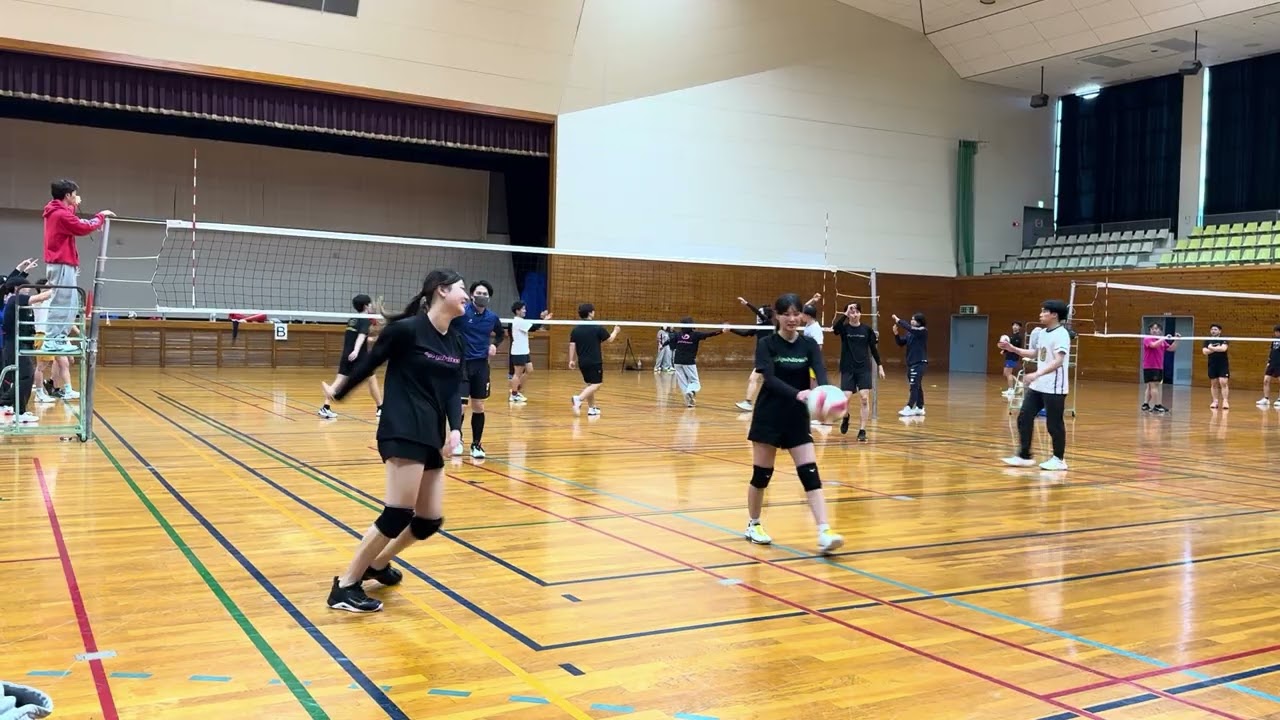決勝　NOVA 1セット目