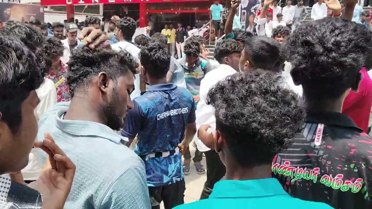 Ram theatre Dhruva Natchathiram celebration in Tirunelveli.
