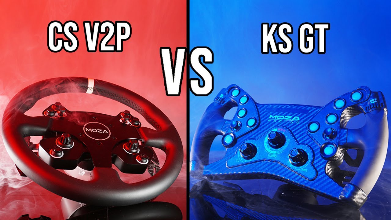 Moza CS V2P vs KS GT My Thoughts After 1 Year Sim Racing