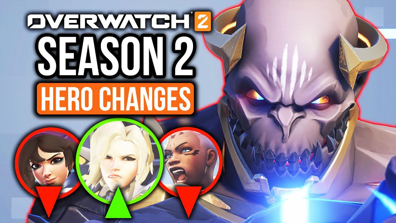 Every hero change in Overwatch 2 Season 2!