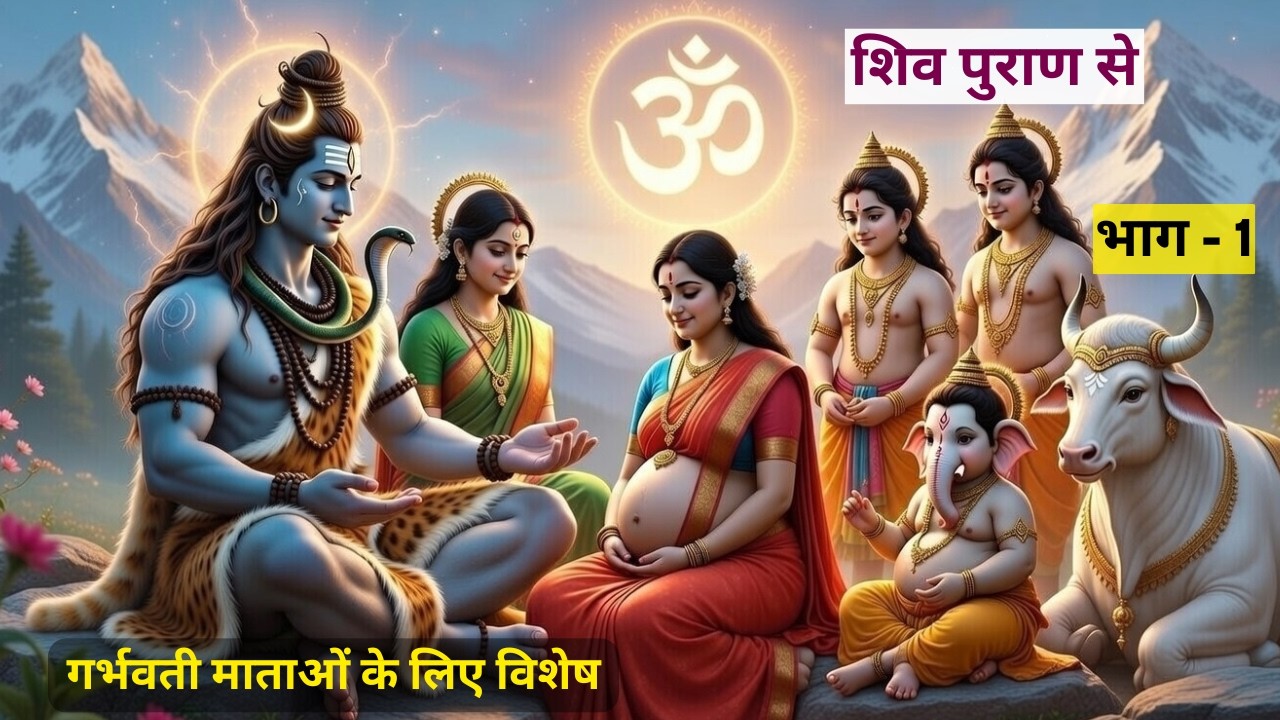 गर्भ में बच्चे को दें शिव के संस्कार |  Importnace of Shiv Mahapuran for Pregnant Women |