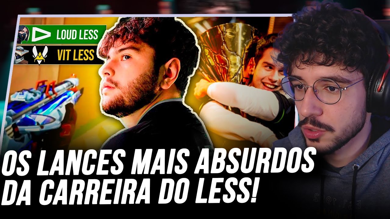 NYANG reage a: As jogadas mais ICÔNICAS do LESS no VALORANT até agora (Highlights)