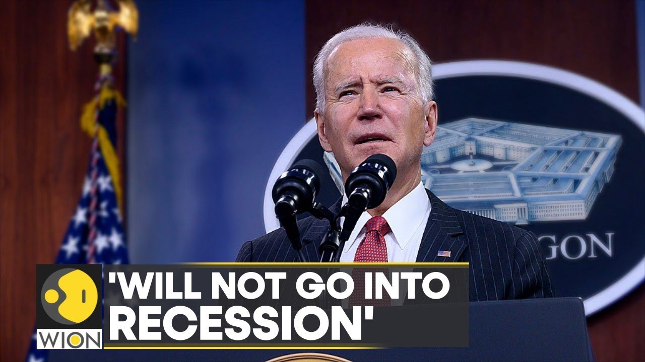 US President Joe Biden plays down recession fears | Business News | WION