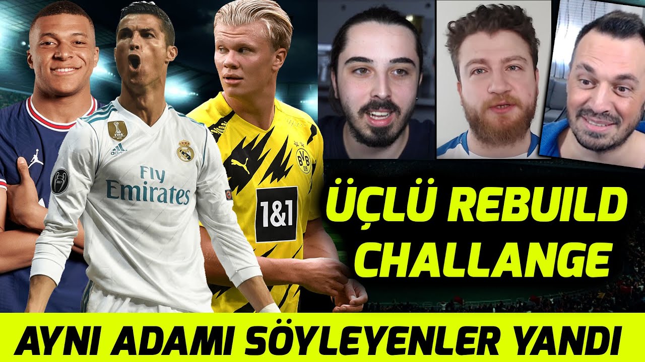 HER BÖLGEYE 5 OYUNCU REBUILD // ÜÇLÜ REBUILD CHALLANGE // @ardenpapazyan @UKarakullukcu