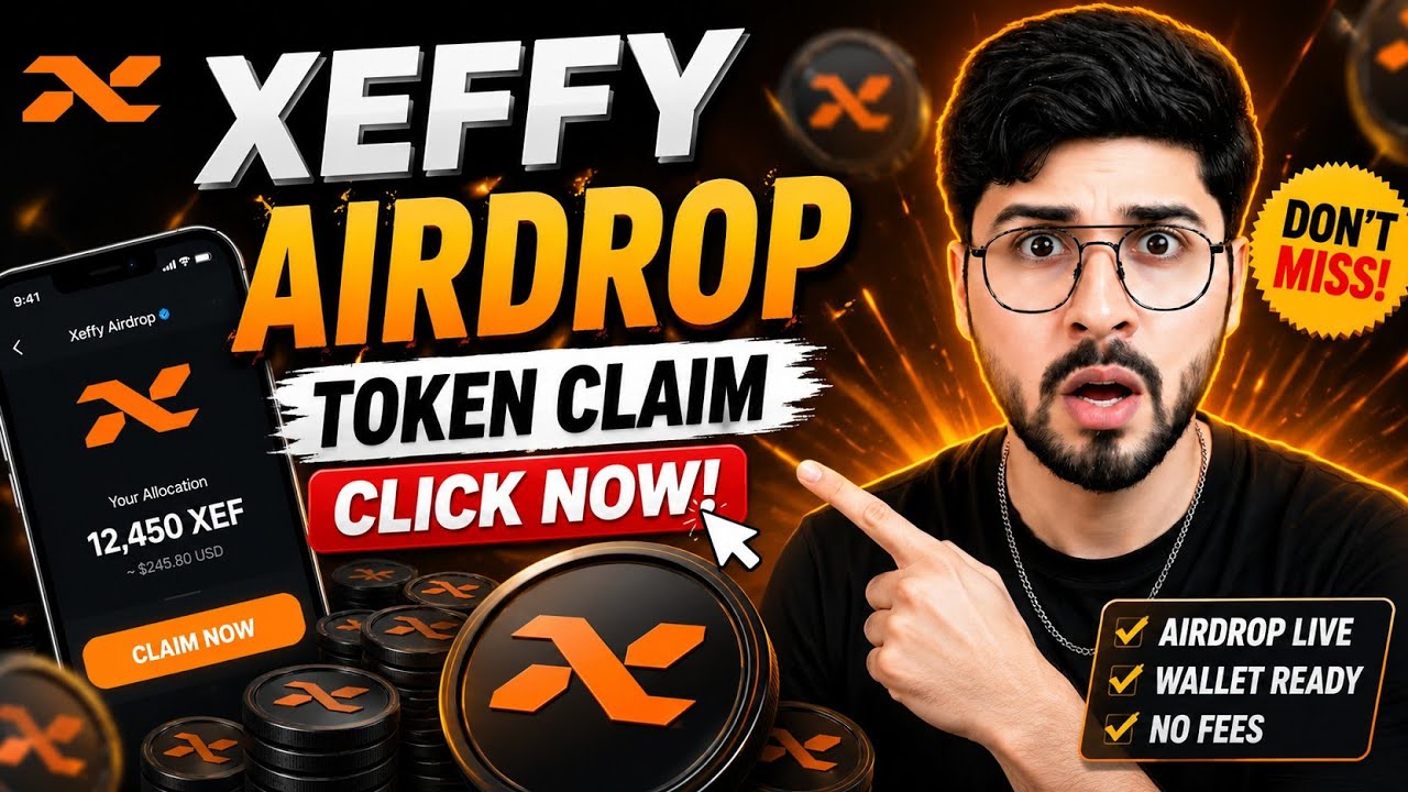 XEFFY Airdrop Token Claim Update | Xeffy Airdrop | No Claim Required? Full Guide