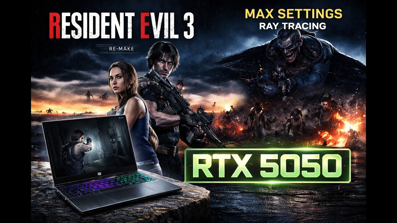 Resident Evil 3 Remake | MAX Settings | RTX 5050