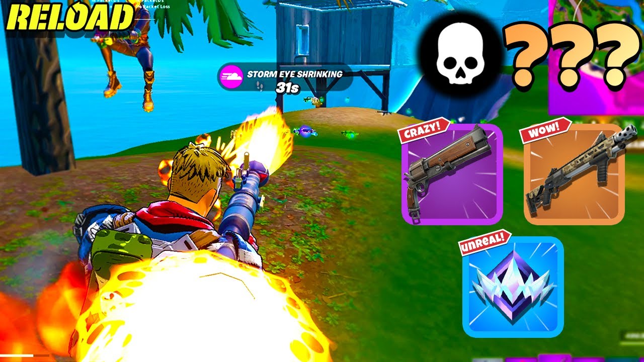 High Elimination Unreal Ranked Solo Reload Zero Builds (Fortnite Chapter 2 Remix)