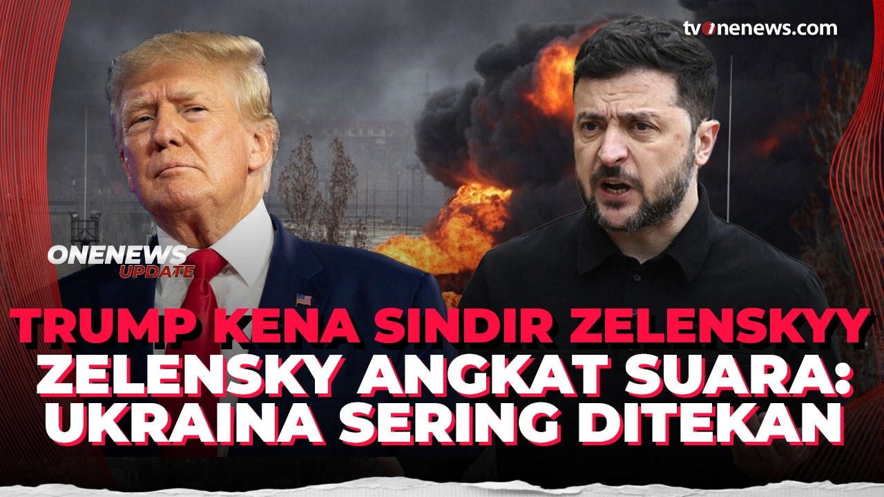 Zelensky Kritik AS soal Perundingan Damai, Ukraina Ogah Terus Beri Konsesi | OneNews Update