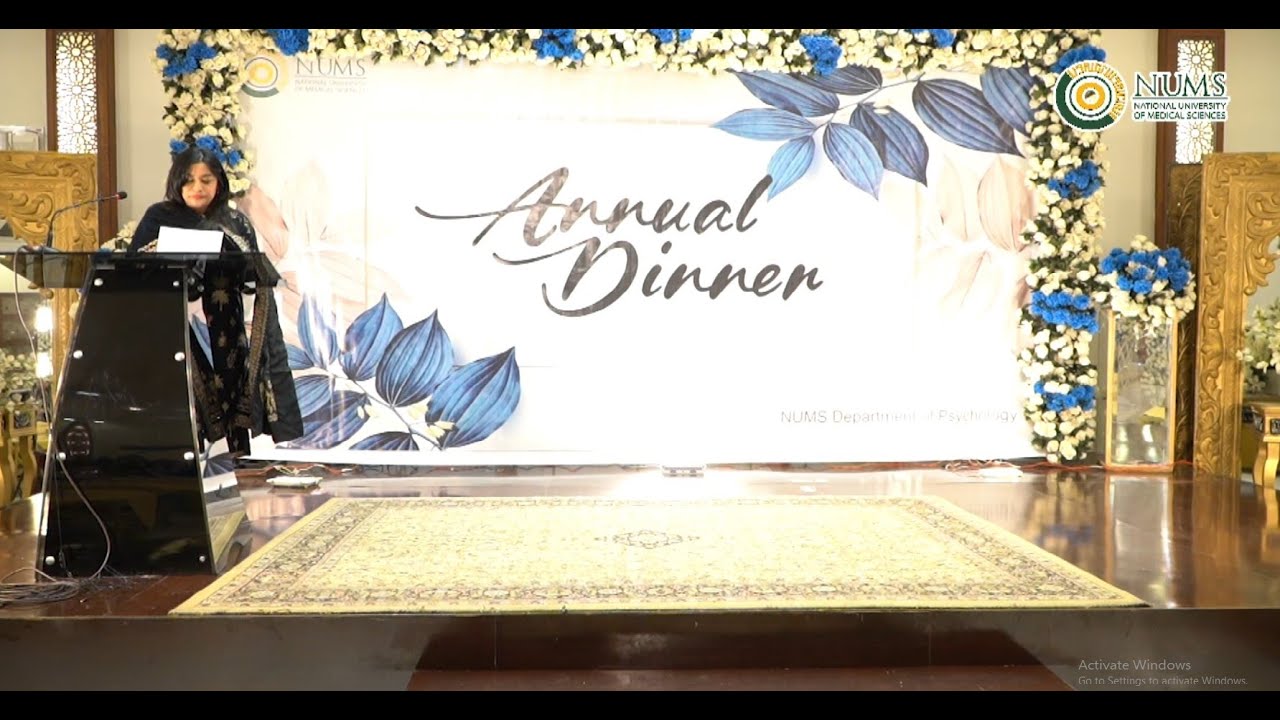 Annual Dinner of NUMS Psychology Department