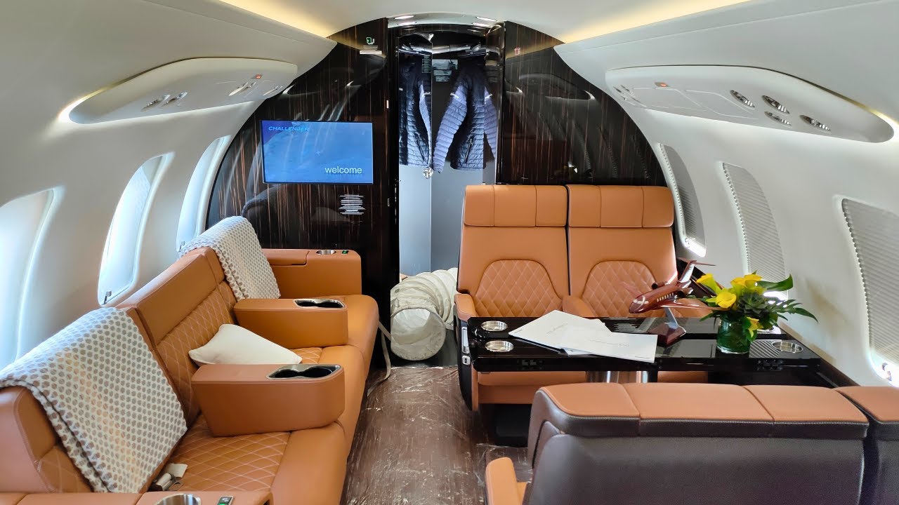 Step Inside the Bombardier Challenger 650: Luxury Business Jet Tour | SNA Aviation World