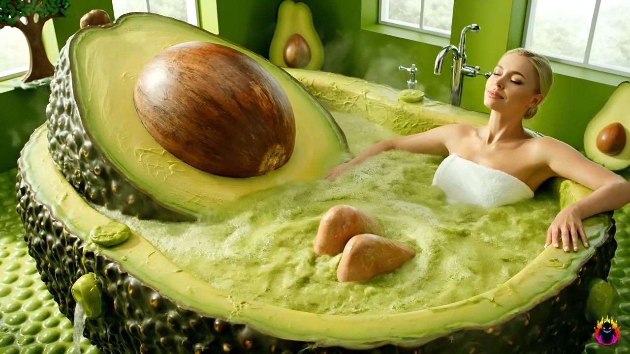 Which Impossible Dream Jacuzzi Would You Pick? 🥑 | Oddly Satisfying AI ASMR
