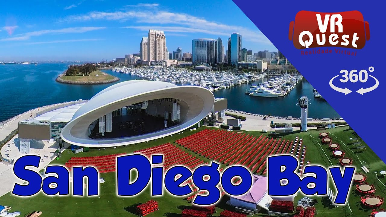 360 Drone at San Diego Bay - #360drone  #antigravitya1 #360video